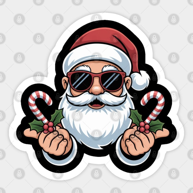 christmas-humor Sticker by Creatifly Graphic Tees